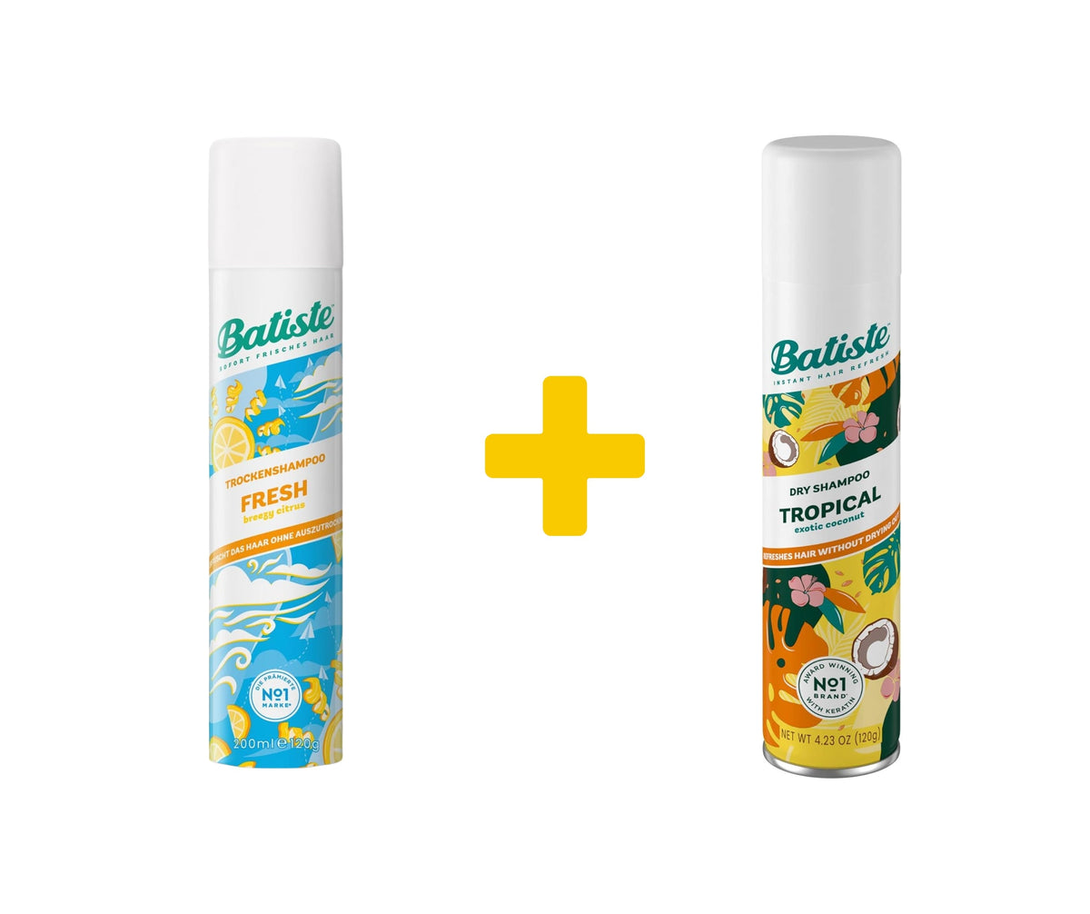 Bundle 08 Batiste Dry Shampoo Fresh & Tropical