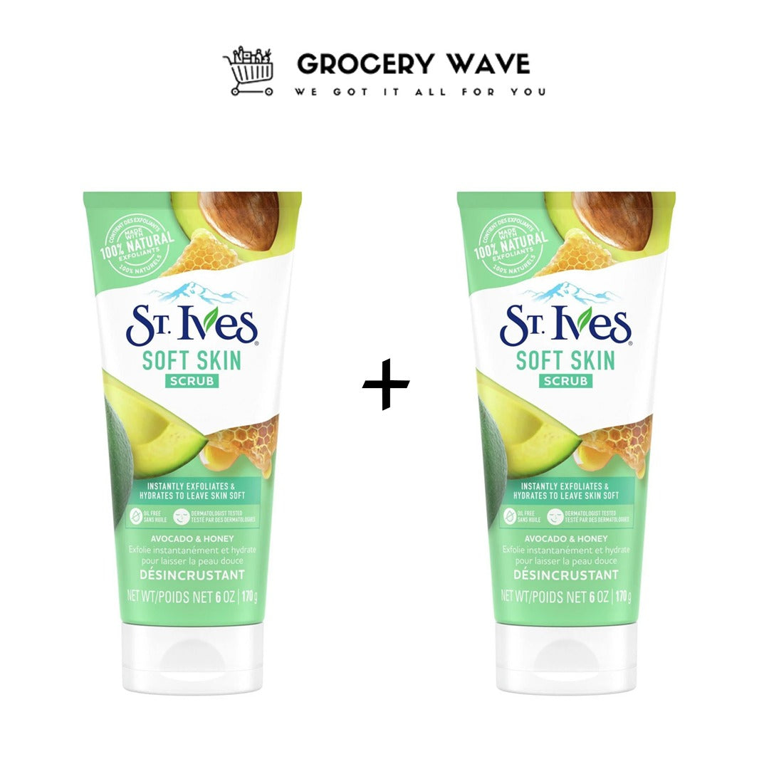 ST.IVES SCRUB SOFT SKIN 170 g 1+1