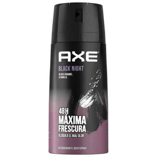 AXE BODY SPRAY  BLACK NIGHT 150ML