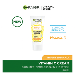 Garnier Skin Active Bright Complete Vitamin C Serum Cream, 40ml - Lighten Dark Spots And Brighten Your Skin