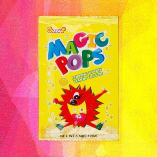 Magic Pop Popping Candy Lemon 5.5g