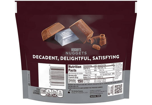 HERSHEY'S NUGGETS Milk Chocolate Candy Share Pack, 10.2 Oz