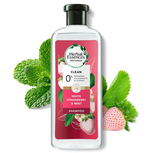 Herbal Essences White Strawberry & Mint Clean Shampoo 400ml