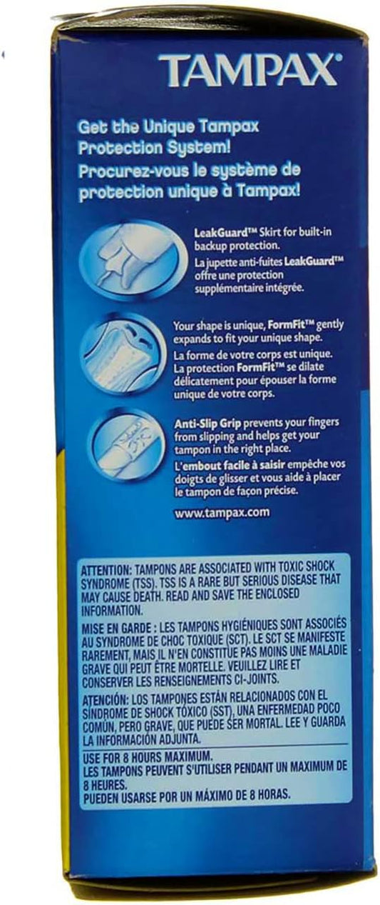 Tampax Regular Tampons With Cardboard Applicator 20 Count