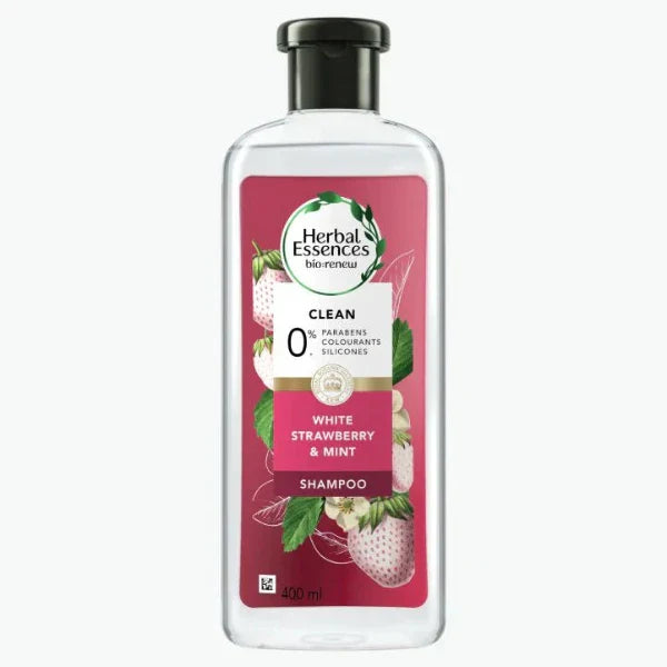 Herbal Essences White Strawberry & Mint Clean Shampoo 400ml
