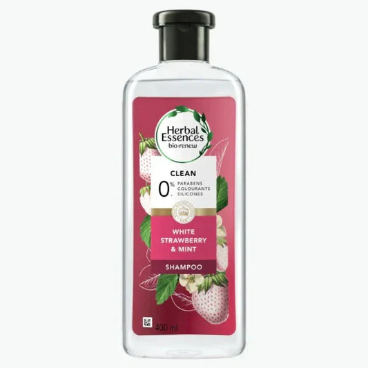 Herbal Essences White Strawberry & Mint Clean Shampoo 400ml