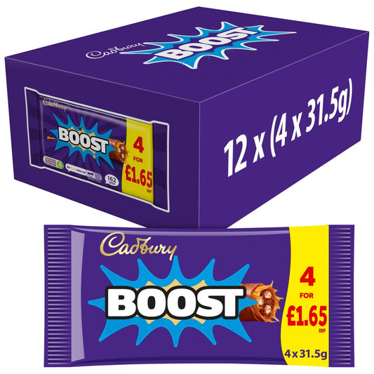 Cadbury Boost 4Bars 126G