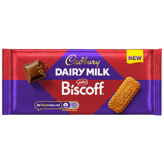 Cadbury Dairy Milk Lotus Biscoff 105G