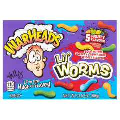 Warheads Lil' Worms Candy 99G
