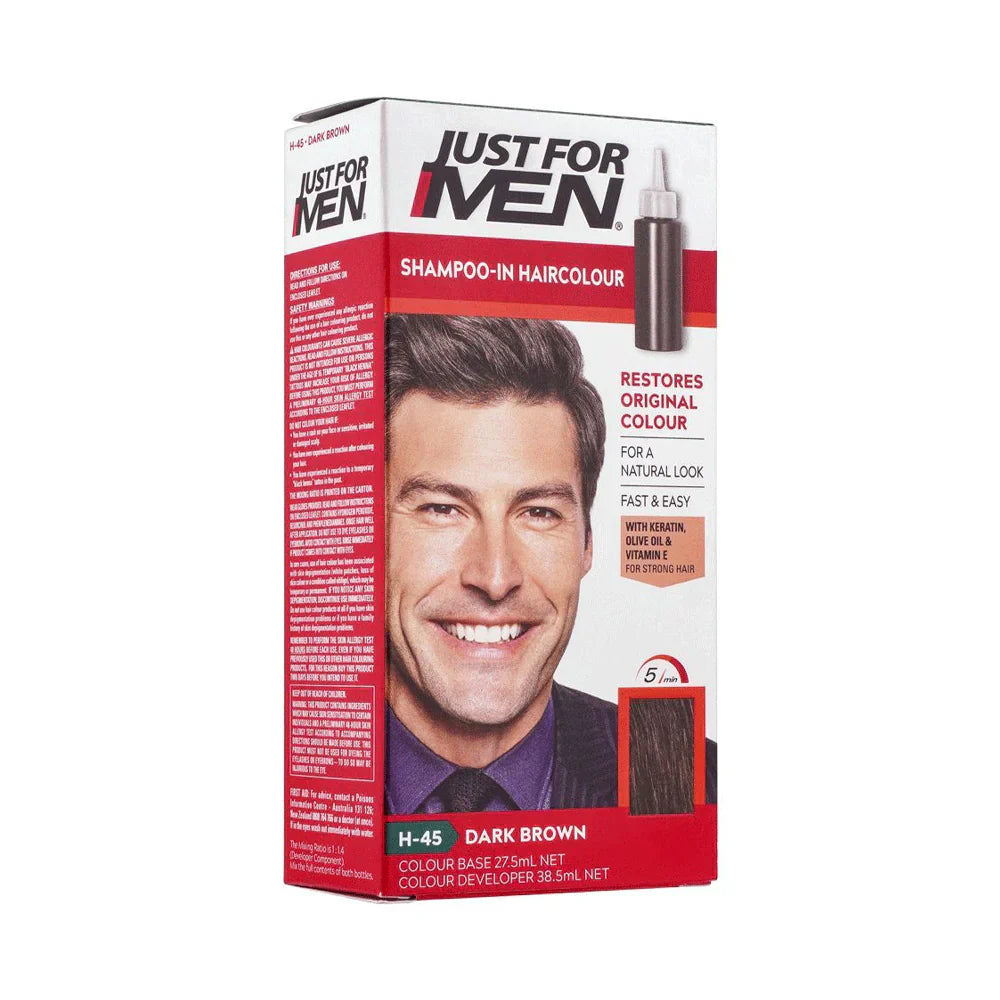 Just For Men Hair Color Dark Brown H-45