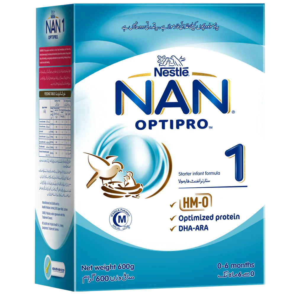 nestle milk powder nan optipro 1 600g