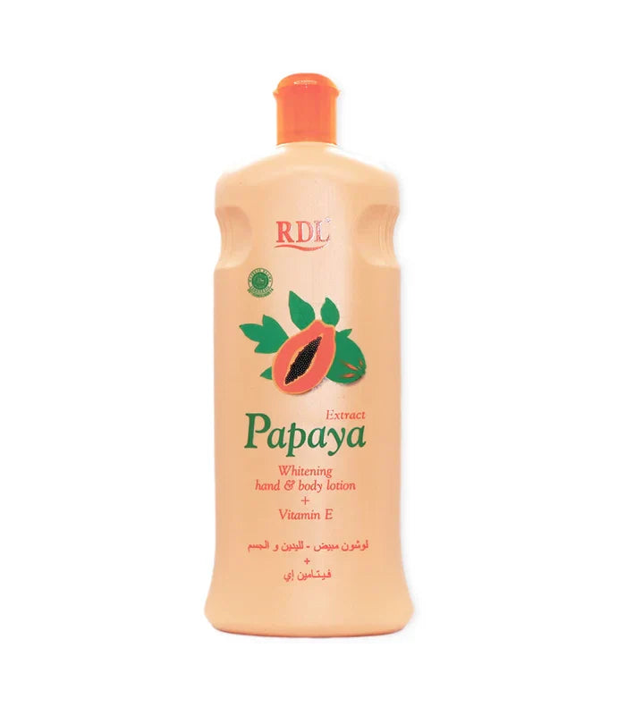 RDL Whitening Hand & Body Lotion With Papaya Extract – 600ml
