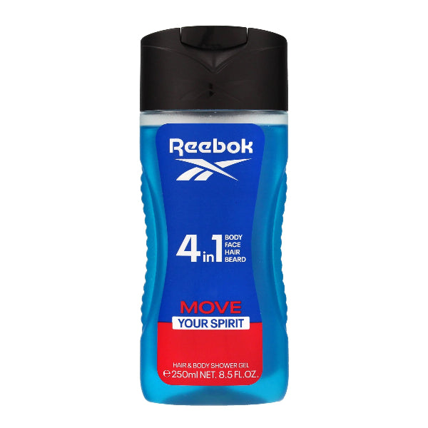 Reebok Move Your Spirit for Men Hair & Body Shower Gel 250ml