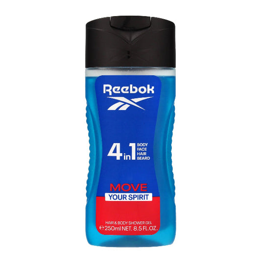 Reebok Move Your Spirit for Men Hair & Body Shower Gel 250ml