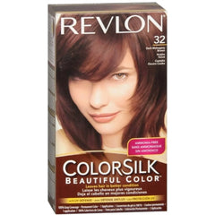 Revlon ColorSilk Hair Color [32] Dark Mahogany Brown 1 ea