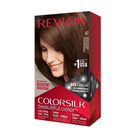 Revlon Color Silk 47 Medium Rich Brown