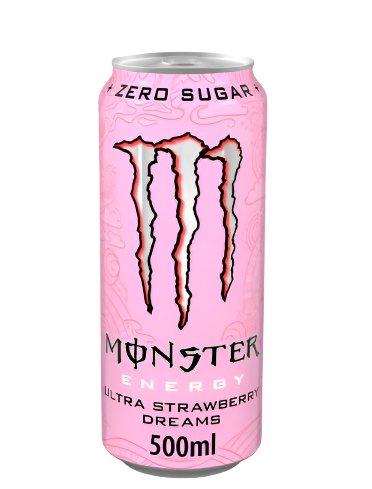 Monster Energy Drink Ultra Strawberry Dreams Zero Sugar 500ml