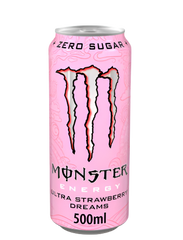 Monster Energy Drink Ultra Strawberry Dreams Zero Sugar 500ml