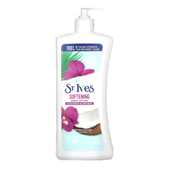 St.lves Body Lotion Softening Coconut & Orchid 621ml