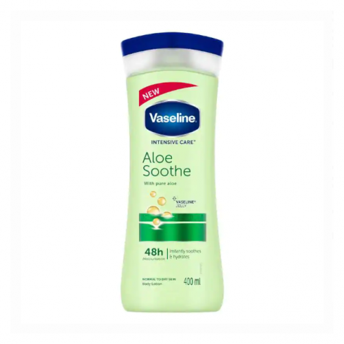 Vaseline intensive care aloe soothe body lotion 400ml