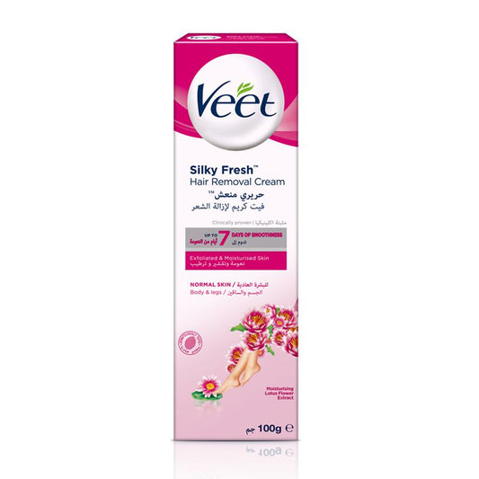 Veet Silky Fresh Hair Removal Cream - Normal Skin 100ml