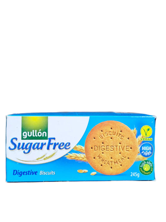 GULLON SUGAR FREE DIGESTIVE BISCUITS 245G