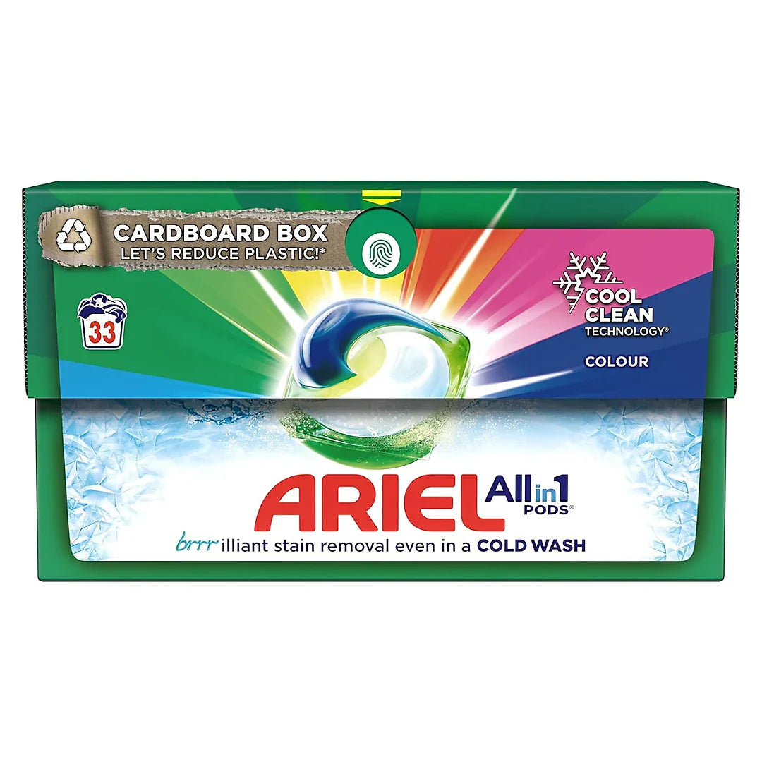 ARIE ALL IN 1 PODS COOL CLEAN COLOUR 33'S 712.8G