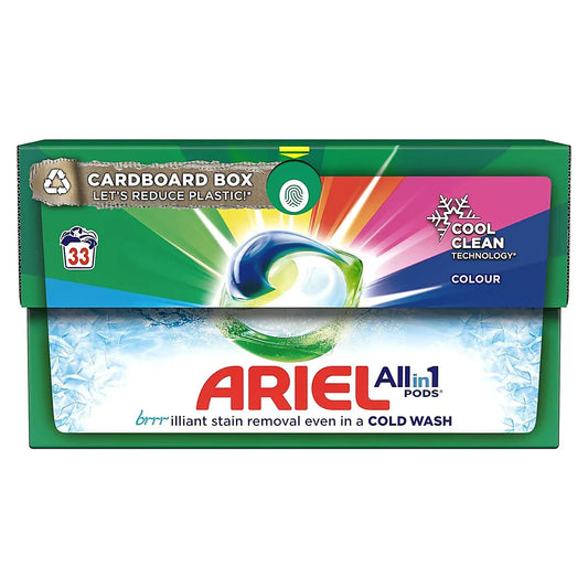 ARIE ALL IN 1 PODS COOL CLEAN COLOUR 33'S 712.8G