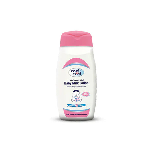 Cool & Cool Baby Milk Lotion, Paraben Free, Aloe Vera + Chamomile Extract, 250ml