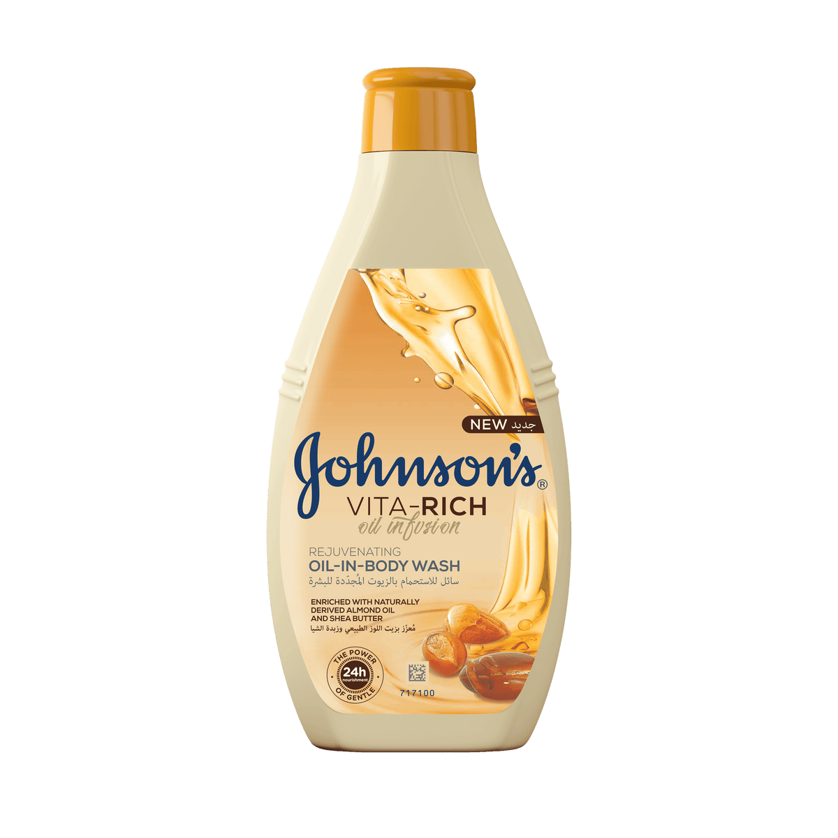 Johnson's® Vita-Rich Rejuvenating Oil-In-Body Wash 400ml