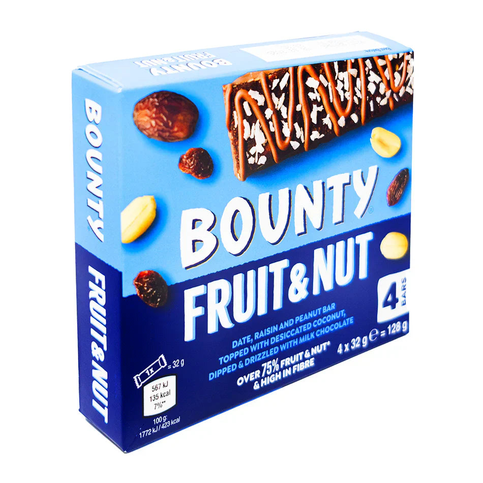 Bounty Fruit & Nut- 128g