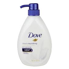 Dove Deeply Nourishing Body Wash Pump, 550ml (Imported)