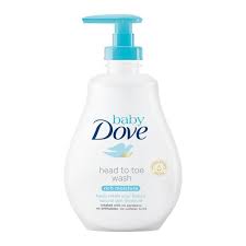 Dove Baby Head To Toe Wash, Rich Moisture, Paraben & Sulfates Free, 200ml (Imported)