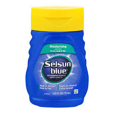 Selsun Blue Moisturizing With Aloe Anti-Dandruff Shampoo, For Dry Scalp & Hair,