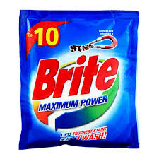 Brite Maximum Power Detergent Powder, 35g