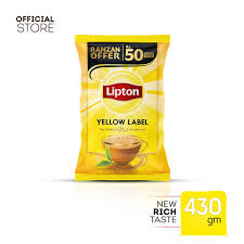 Lipton Yellow Label Black Tea 430g - New Superior Taste - Chai Chahiye