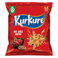 Kurkure Red Chilli Jhatka, 21g