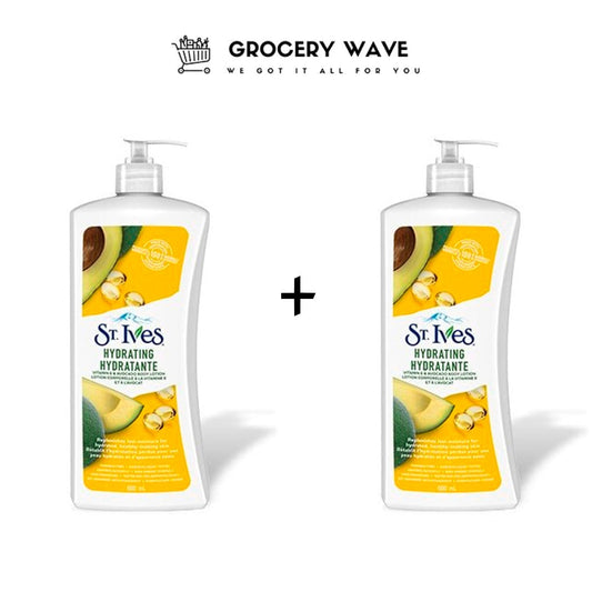 ST'IVES BODYLOTION VITAMIN E & AVOCADO 621ML 1+1