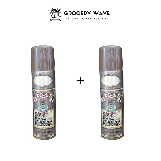 DEO CIGAR BODY SPRAY FOR MEN 200ML 1+1