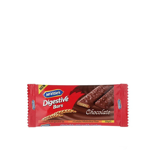 Mcvities Digestive Bars Chocolate 30g