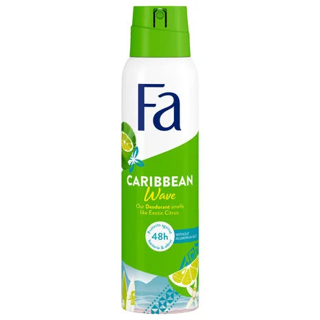 Fa Deodorant Spray Caribbean Lemon 150ml