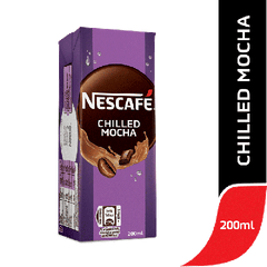 Nestle Nescafe Chilled Mocha Coffee Drink, 200ml