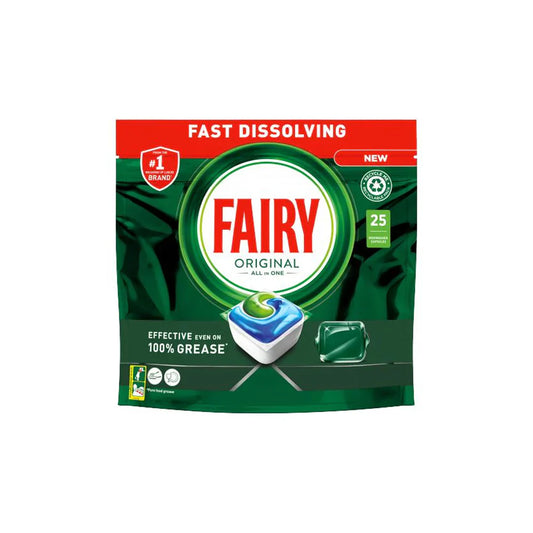 Fairy Original All In One Dishwasher Capsules 25s