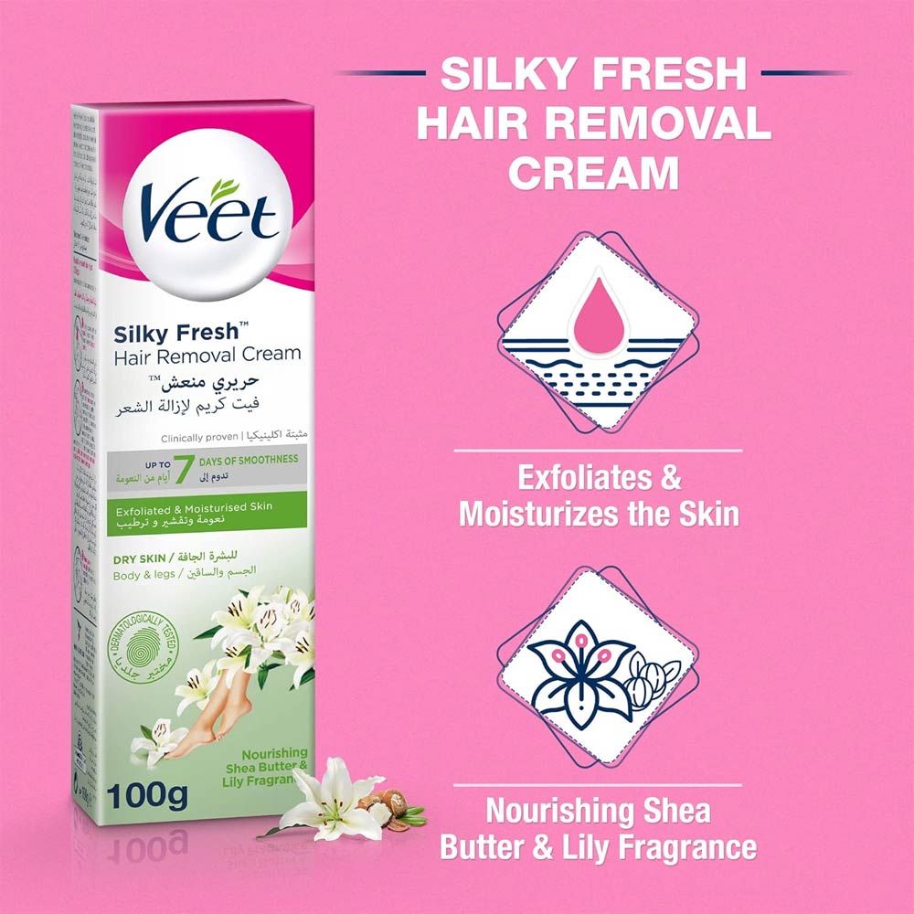 Veet Hair Remover Cream Dry Skin -100ml