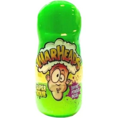 Warheads Super Sour Dipping Powder Apple Flavor 40g