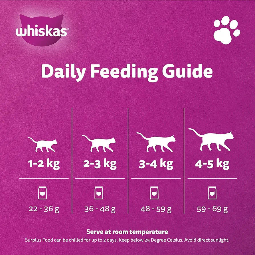 Whiskas Bag Chicken 1+ 1.2kg