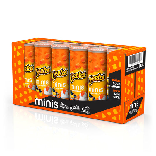 Cheetos Cheddar Minis 102.7 g (12 Pack) 1CTN