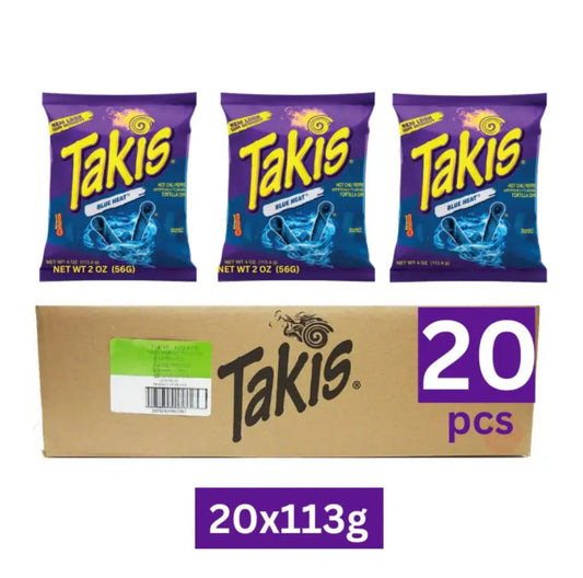 Takis Blue Heat 20x113.4GM 20 PC CTN