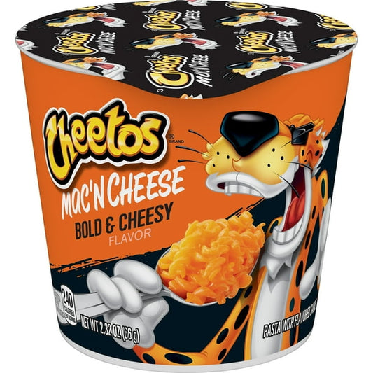 Cheetos, Mac'N Cheese, Bold & Cheesy Flavor, Pasta With Flavored Sauce