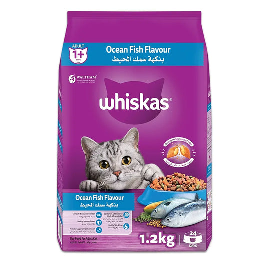 Whiskas Bag Ocean Fish 1+ 1.2kg